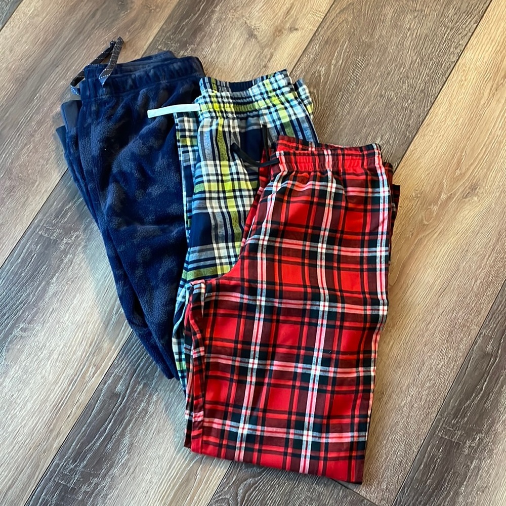 Cat & Jack Flannel/Fleece Boys Pants Set